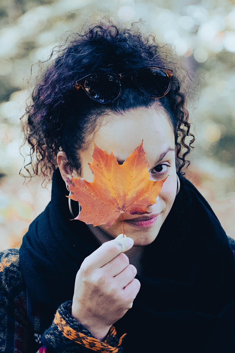 Portrait photography - autumn